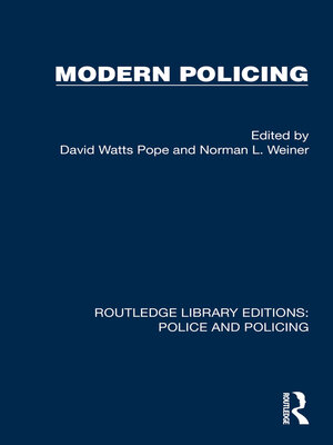 cover image of Modern Policing
